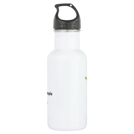 Bouteille D'eau plus futé (Dos)