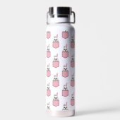 Bouteille D'eau Pocket Pet Bunny Motif (Arrière)