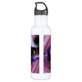 Bouteille D'eau Poignée de guitare violet Vortex (Dos)