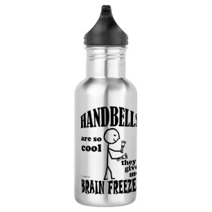 Bouteille D'eau Poignées, Gel du cerveau