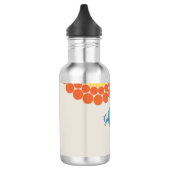 Bouteille D'eau Point d'été de la mer Égée - radiant monogramme Ma (Gauche)
