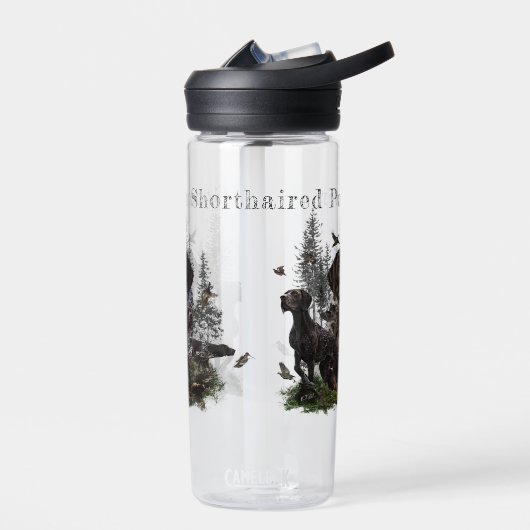 Bouteille D'eau Pointeur à poils courts allemand (Gauche)