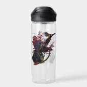 Bouteille D'eau Pointeur À poils durs allemand (Arrière)