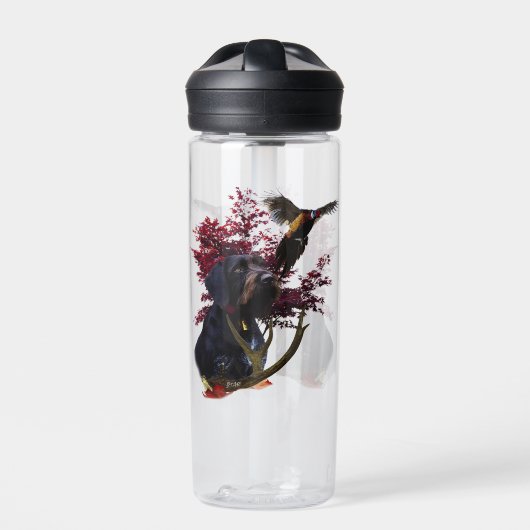 Bouteille D'eau Pointeur À poils durs allemand (Extérieur)