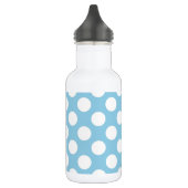 Bouteille D'eau Points bleus, Motif à pois, Points, Pointillé (Gauche)