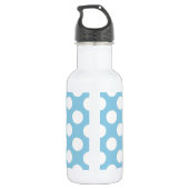 Bouteille D'eau Points bleus, Motif à pois, Points, Pointillé (Dos)