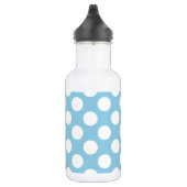 Bouteille D'eau Points bleus, Motif à pois, Points, Pointillé (Droite)