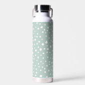 Bouteille D'eau Points Dalmatiens verts, Points Dalmatiens, Pots D (Avant)
