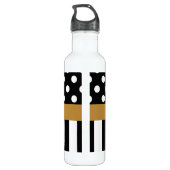 Bouteille D'eau Points et bandes (Dos)