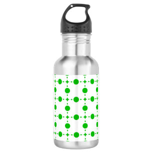 Bouteille D'eau Points verts, Motif à pois, Pois, Pointillé