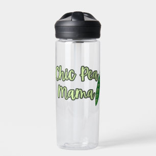 Bouteille D'eau Pois chic de Vegan amusant Mama Femmes