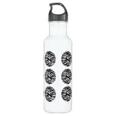 Bouteille D'eau Pois d'impression Zebra (Dos)