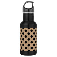 Pois noirs sur beige