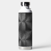 Bouteille D'eau Pois sur plaque métallique 01x4 Black BG (Droite)