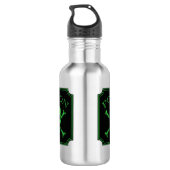 Bouteille D'eau Poison Crâne et os croisés Halloween Design Imprim (Dos)