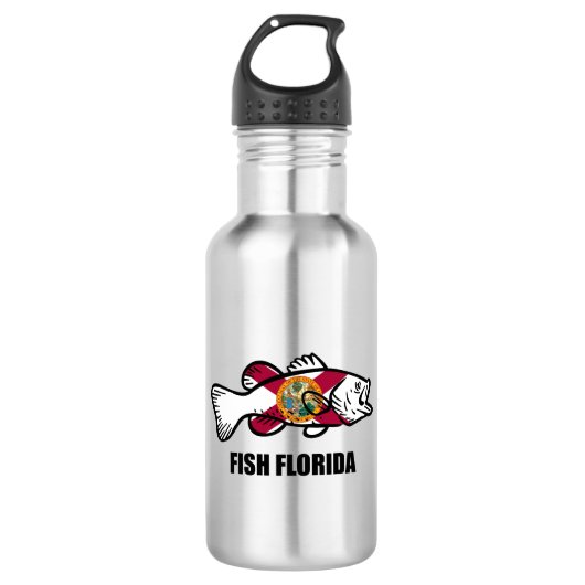 Bouteille D'eau Poisson Floride (Devant)