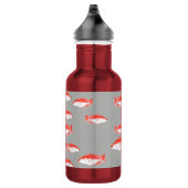 Bouteille D'eau Poisson rouge et gris (Droite)