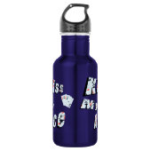 Bouteille D'eau Poker, Embrasse Mon As, (Devant)