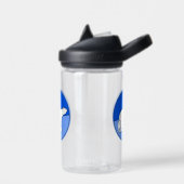 Bouteille D'eau Polar Bear Mom and Cub Peinture - Wildlife Art (Gauche)