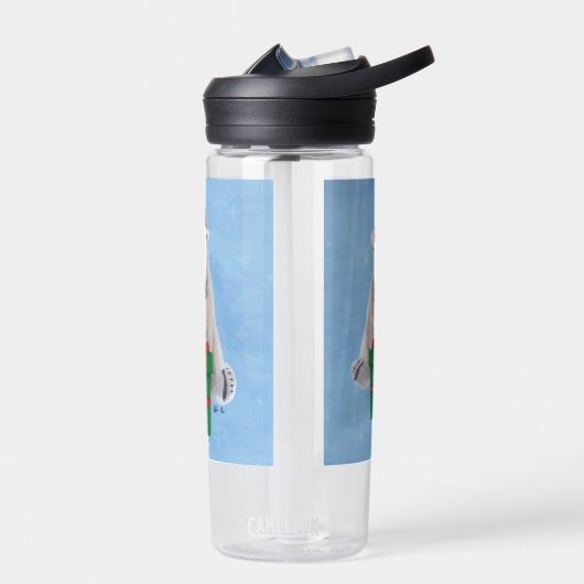 Bouteille D'eau Polar Holiday - Art pour enfants pour CHOC (Gauche)