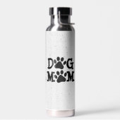 Bouteille D'eau Polka Dot DOG MOM Pawprints (Gauche)