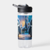 Bouteille D'eau Poncho - Un pingouin doux pour bébé (Droite)