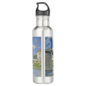 Bouteille D'eau Pont de Villeneu par Sisley Impressionist Paint (Dos)