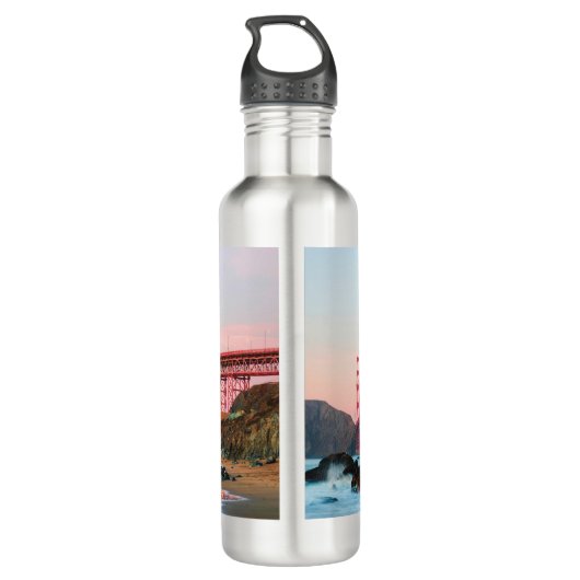 Bouteille D'eau Pont d'or (Dos)