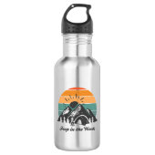 Bouteille D'eau Poop Dans Les Bois (Devant)