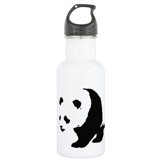 Bouteille D'eau Pop Art Panda (Devant)