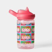 Bouteille D'eau Pop Art Sally | Mod pour vous Motif (Arrière Complet)