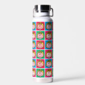 Bouteille D'eau Pop Art Sally | Mod pour vous Motif (Arrière)