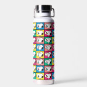 Bouteille D'eau Pop Art Snoopy Lips | Mod pour vous Motif (Arrière)