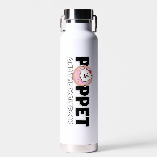Bouteille D'eau Poppet et Wolfpack (Avant)