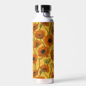 Bouteille D'eau Poppies orange (Gauche)
