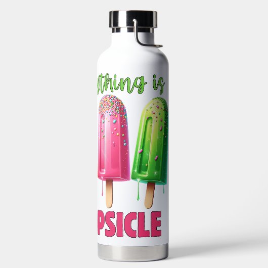 BOUTEILLE D'EAU POPSICLES D'ÉTÉ AUX COULEURS LUMINEUSES (Droite)