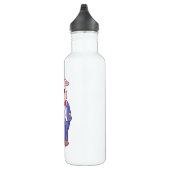 Bouteille D'eau Porc comme marié avec costume (Droite)