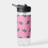 Bouteille D'eau Portable gris avec logo d'oiseau (Droite)