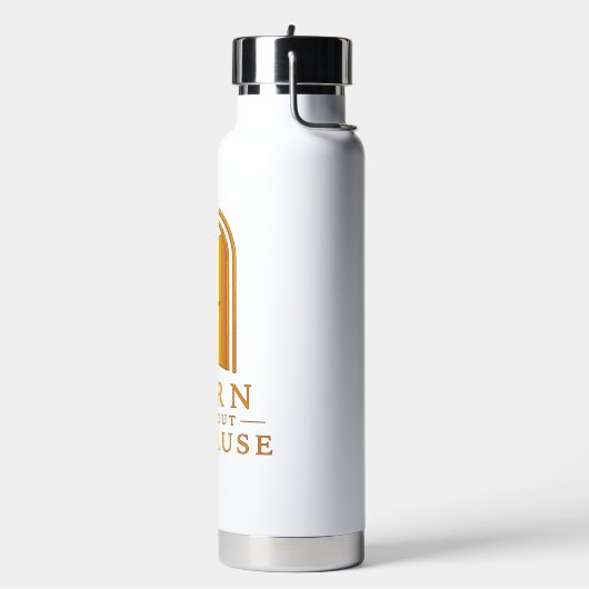 Bouteille d'eau Porte & Plume Born Without Applaus (Gym)