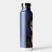 Bouteille D'eau Portrait du pirate spatial (Plage)