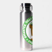 Bouteille D'eau Portrait souriant de l'ours de Yogi (Avant)