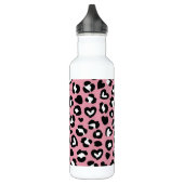 Bouteille D'eau Poster de animal, Léopard Rose, Zones De Cheetah,  (Gauche)