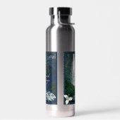 Bouteille D'eau Poster de la cascade de l'Oregon (Gauche)