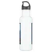 Bouteille D'eau Poster du paysage du Nevada (Dos)