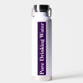 Bouteille d'eau potable pure (Avant)
