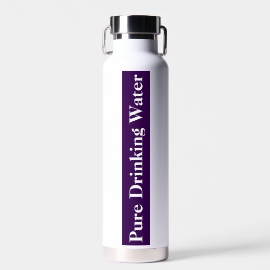 Bouteille d'eau potable pure (Avant)