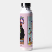 Bouteille D'eau Potions de sorcières de livres de chats (Gauche)