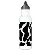 Bouteille D'eau Pots de vache noir simple Animal (Gauche)