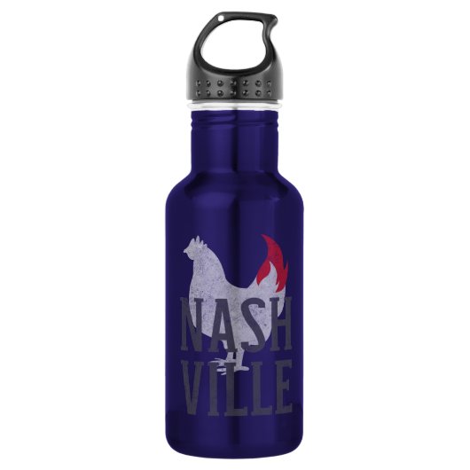 Bouteille D'eau Poulet chaud de Nashville (Devant)