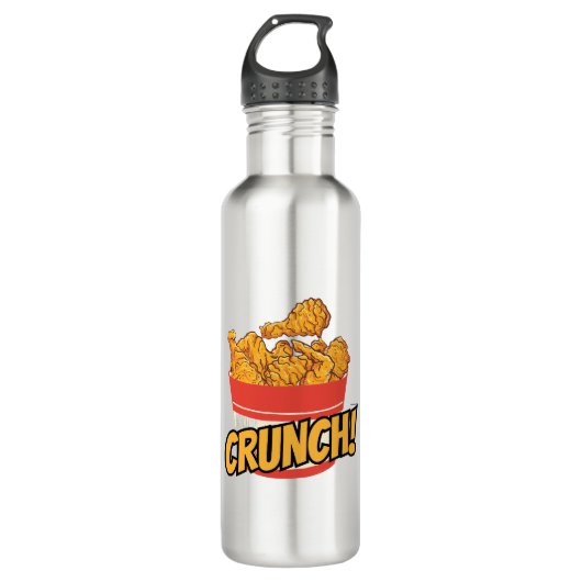 Bouteille D'eau poulet frit (Devant)